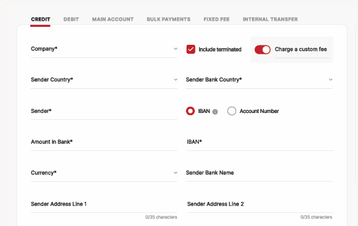 OSKAR - Core Banking Platform